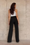 Szerokie spodnie damskie high waist