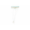 NASZYJNIK CHOKER PASTEL - RÓŻÓWY N524R