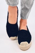 Ażurowe espadryle baleriny DAGONEI BLACK - Inello Inello