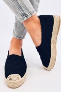 Ażurowe espadryle baleriny DAGONEI BLACK - Inello Inello