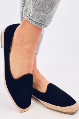 Baleriny espadryle damskie BALLOT BLACK - Inello Inello