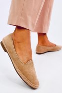 Baleriny espadryle damskie BALLOT CAMEL - Inello Inello