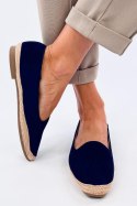 Baleriny espadryle damskie BALLOT NAVY - Inello Inello