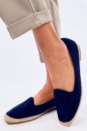 Baleriny espadryle damskie BALLOT NAVY - Inello Inello