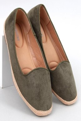 Baleriny espadryle damskie BALLOT OLIVE - Inello Inello