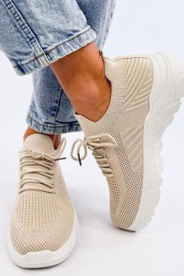 Buty sportowe skarpetkowe JAUSSA BEIGE - Inello Inello