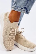 Buty sportowe skarpetkowe JAUSSA BEIGE - Inello Inello