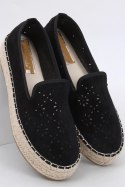 Espadryle ażurowe RIGOIS BLACK - Inello Inello