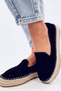 Espadryle ażurowe RIGOIS BLACK - Inello Inello