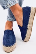 Espadryle ażurowe RIGOIS BLUE - Inello Inello