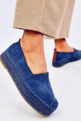 Espadryle na grubej podeszwie POULAIN BLUE - Inello Inello