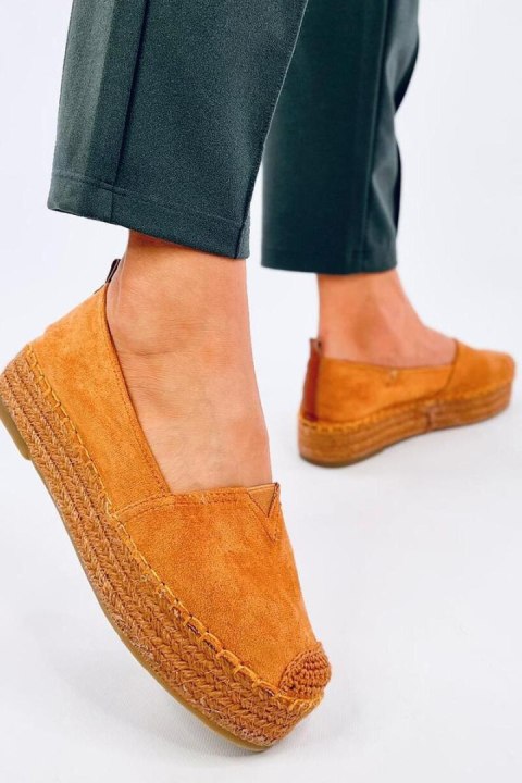 Espadryle na grubej podeszwie POULAIN CAMEL - Inello Inello