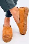 Espadryle na grubej podeszwie POULAIN CAMEL - Inello Inello