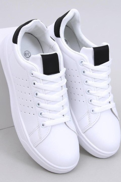 Sneakersy damskie HELARY WHITE/BLACK - Inello Inello