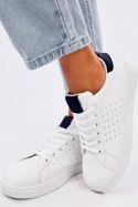 Sneakersy damskie HELARY WHITE/BLACK - Inello Inello