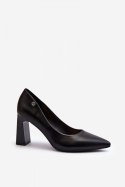 Czółenka Model Giseleni 62106 Black - Step in style Step in style