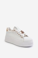 Buty Sportowe Model Cavisa C2168 White/Gold - Step in style Step in style