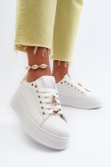 Buty Sportowe Model Cavisa C2168 White/Gold - Step in style Step in style