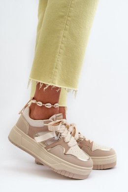 Buty Sportowe Model Moun WX-131 Beige - Step in style Step in style