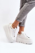 Buty Sportowe Model Zazoo 10165 White - Step in style Step in style