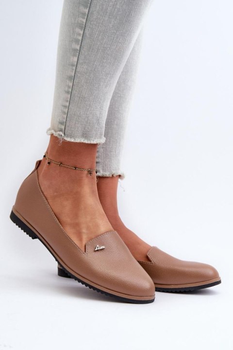 Mokasyny Model Enzla W-98 Brown - Step in style Step in style