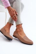 Mokasyny Model Enzla W-98 Brown - Step in style Step in style