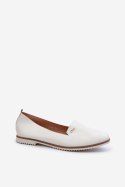 Mokasyny Model Enzla W-98 White - Step in style Step in style