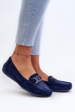 Mokasyny Model Rabell DF711 Navy - Step in style Step in style