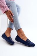 Mokasyny Model Rabell DF711 Navy - Step in style Step in style