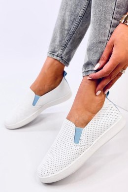 Tenisówki slip-on JOUSSE WHITE/BLUE - Inello Inello