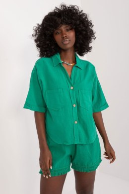 Koszula Damska Model DHJ-KS-7279.24X Green - Italy Moda Italy Moda