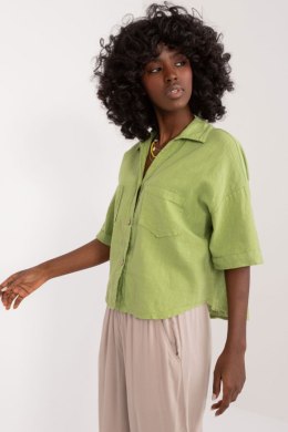 Koszula Damska Model DHJ-KS-7279.24X Light Green - Italy Moda Italy Moda