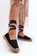 Espadryle Model Ismanne B-727 Black - Step in style Step in style