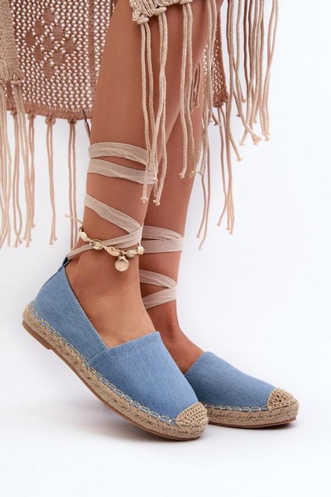 Espadryle Model Ismanne B-727 Blue - Step in style Step in style