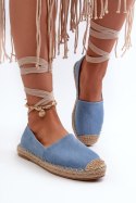 Espadryle Model Ismanne B-727 Blue - Step in style Step in style