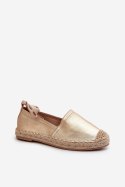 Espadryle Model Ismanne B-727 Gold - Step in style Step in style