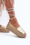 Espadryle Model Tailesse C-285 Gold - Step in style Step in style