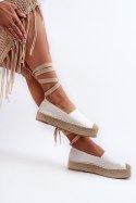 Espadryle Model Tailesse C-285 White - Step in style Step in style