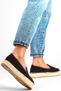 Espadryle Model 2587B Black - PRIMO - 37 PRIMO