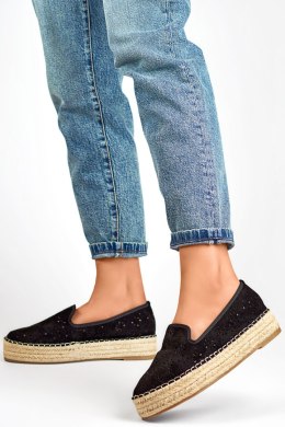 Espadryle Model 2587B Black - PRIMO - 38 PRIMO