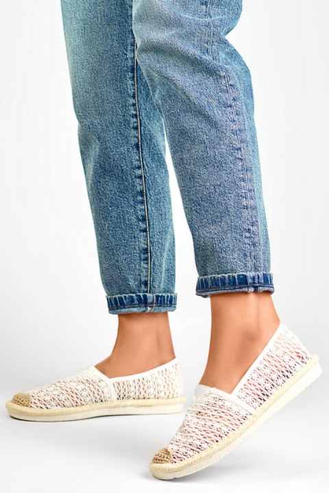 Espadryle Model XY2832-2W White - PRIMO - 36 PRIMO