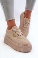 Buty Sportowe Model Chrisstin TL252-10 Beige - Step in style Step in style