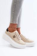 Buty Sportowe Model Pernalia Y138-8 Beige - Step in style Step in style