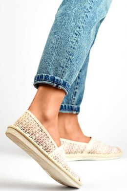 Espadryle Model XY2832-3BE Beige - PRIMO - 37 PRIMO