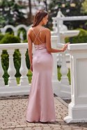 Sukienka Model Lamelia ROZ SUK0445 Pink - Roco Fashion - 40 Roco Fashion