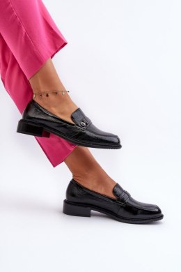 Mokasyny Model Nerilaja 66614 Black - Step in style Step in style