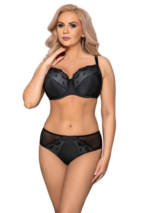 Biustonosz push up Biustonosz Usztywniany Model VB-418 Grafit/Black - Vena - 70D Vena