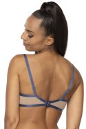 Biustonosz push up Biustonosz Push-up Model 3804/11/1 Frances Beige/Navy - Mat - 70E Mat