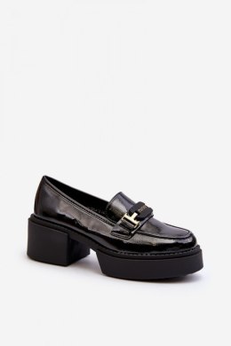 Mokasyny Model Ridulvi 58313 Black - Step in style Step in style