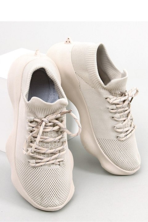 Skarpetkowe sneakersy CALLENS BEIGE - Inello Inello